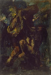 Jacob worstelt met de engel